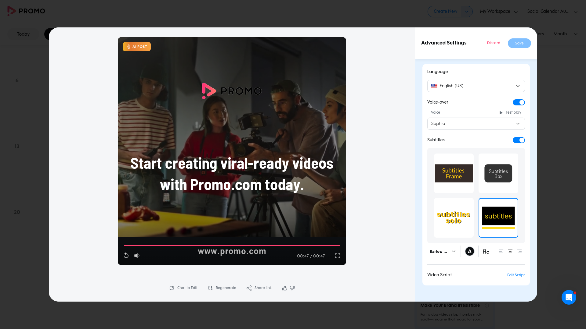 Test failure screenshot