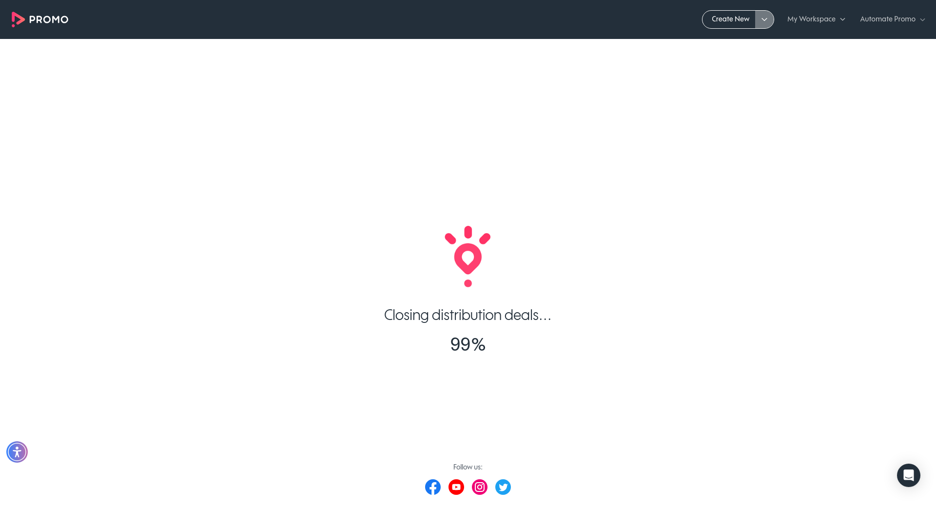 Test failure screenshot