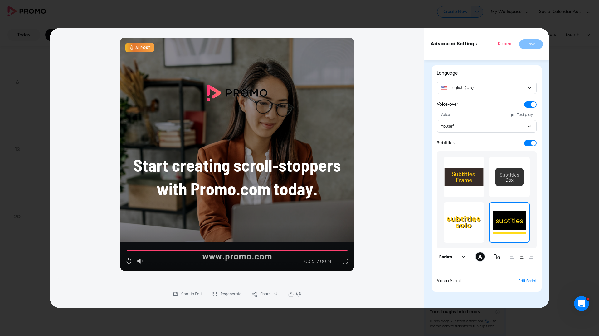 Test failure screenshot