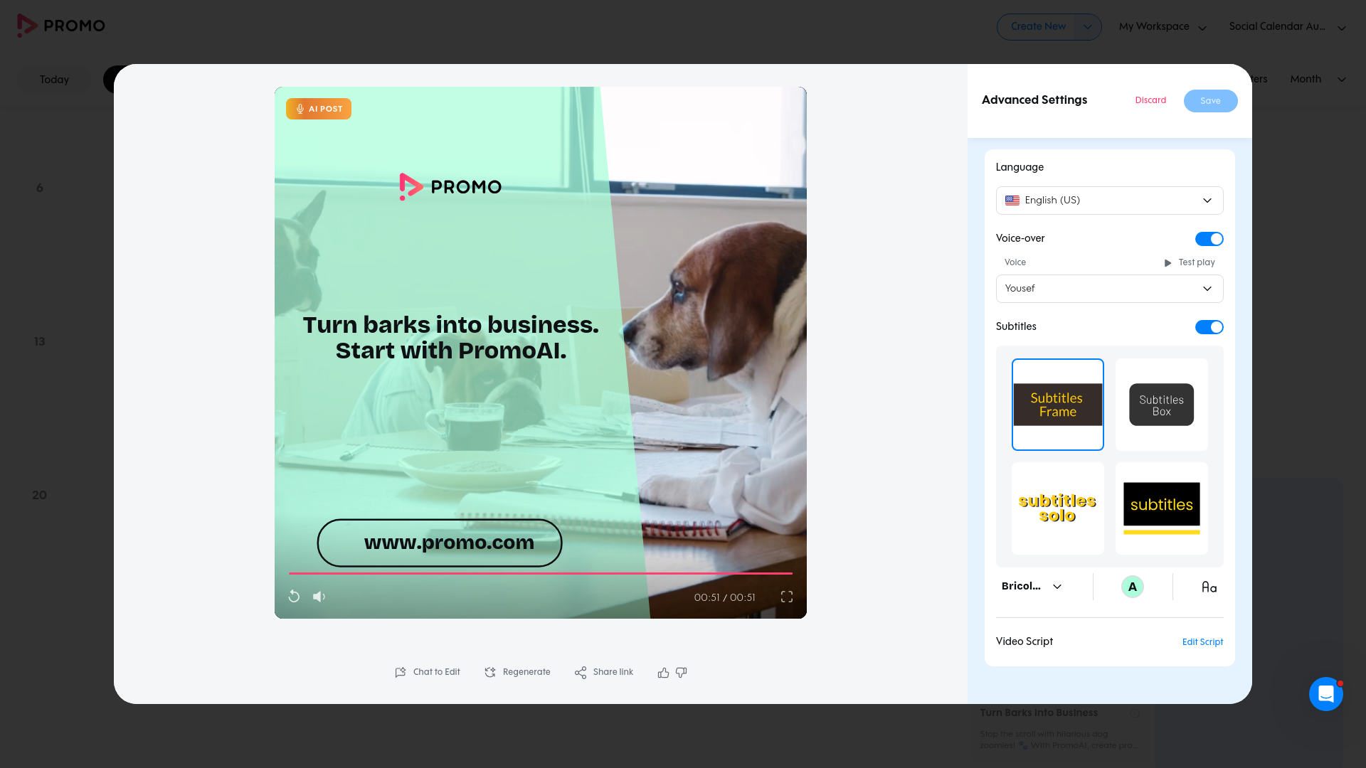 Test failure screenshot