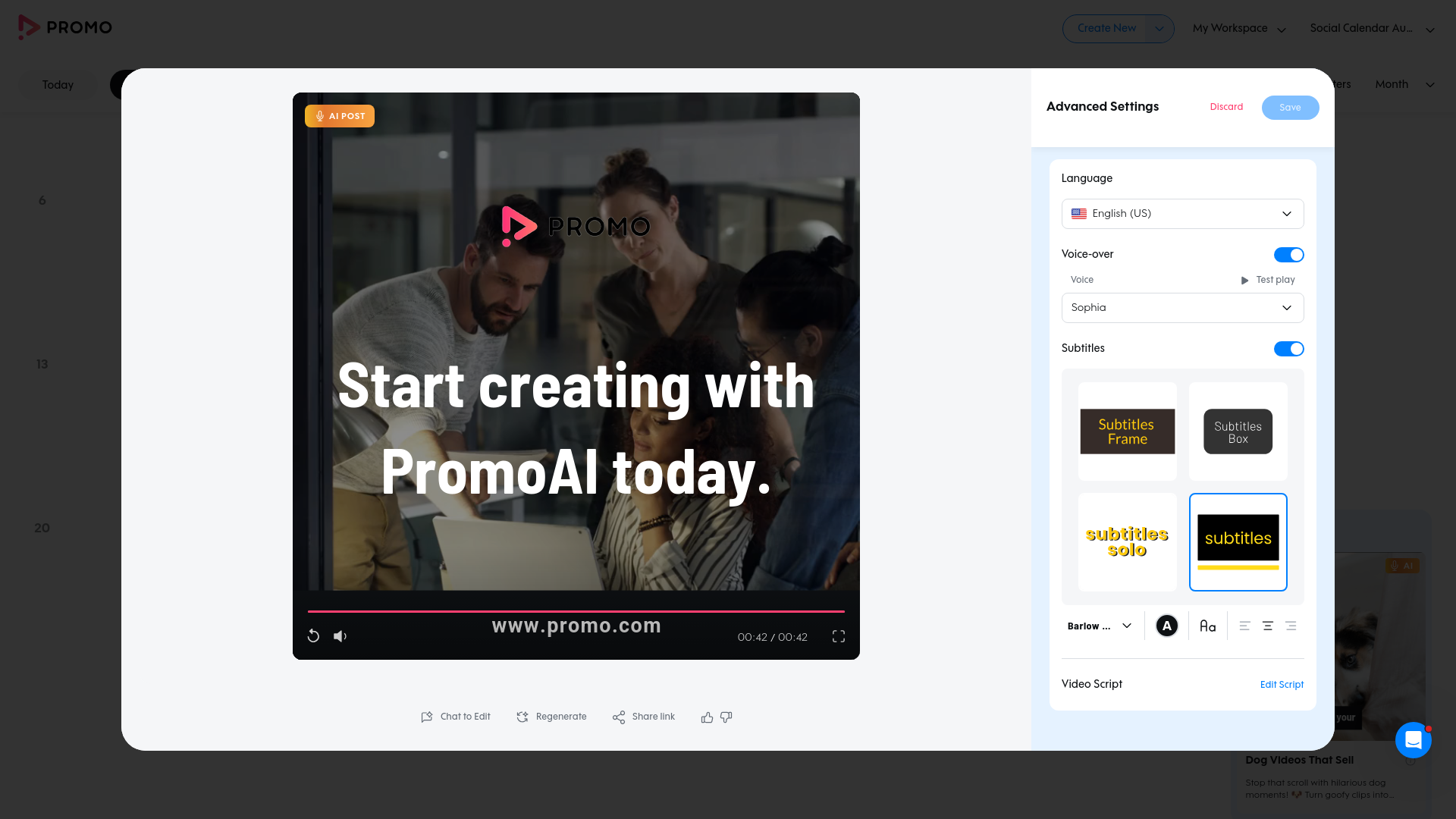 Test failure screenshot