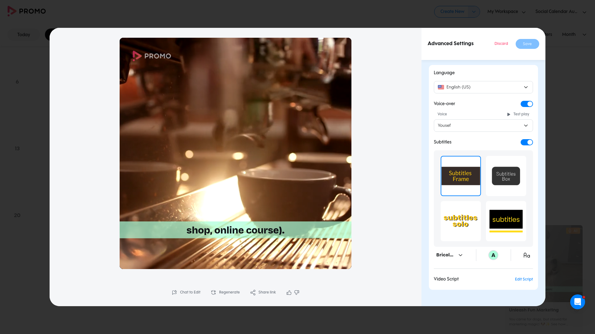 Test failure screenshot