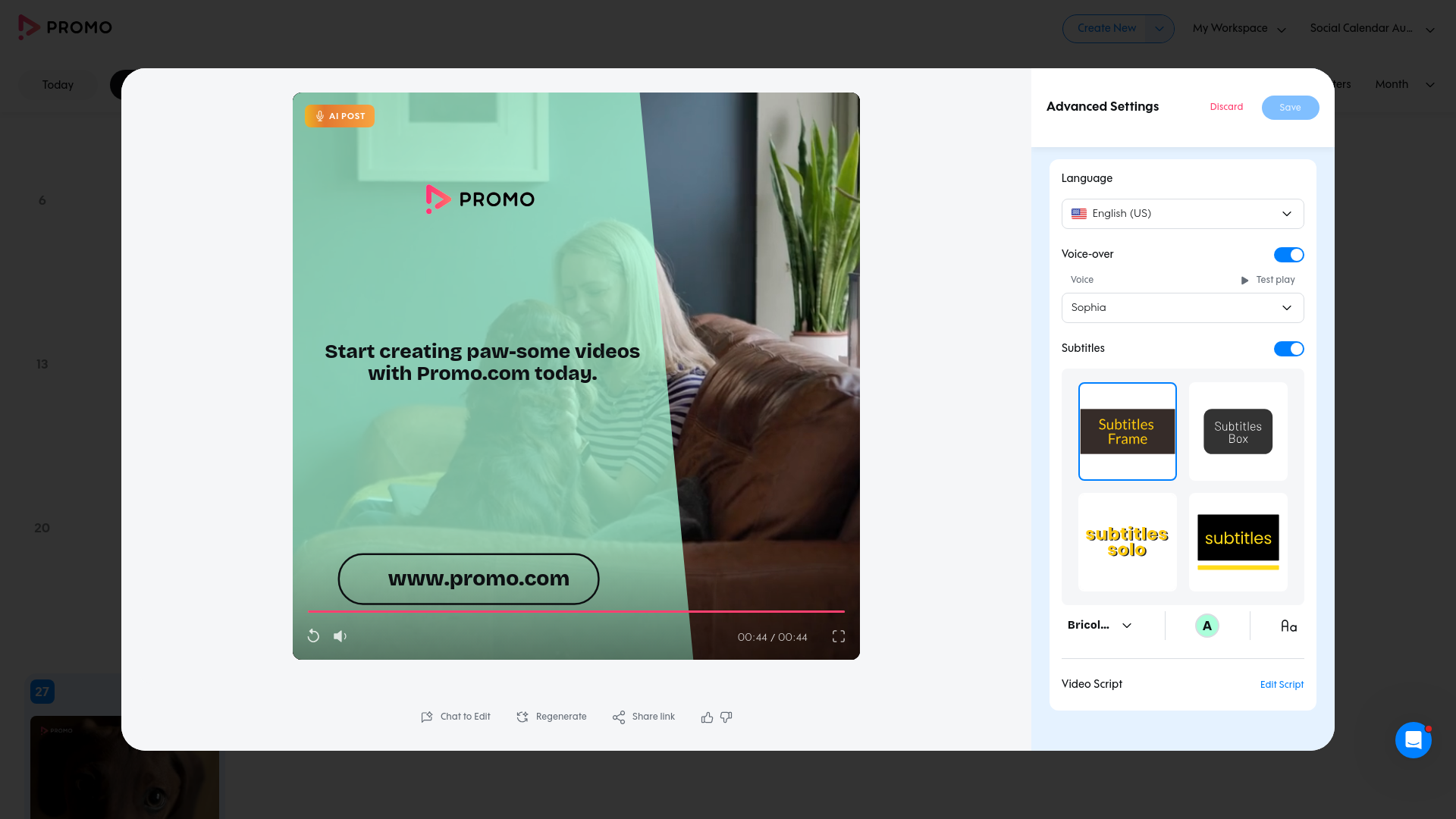 Test failure screenshot
