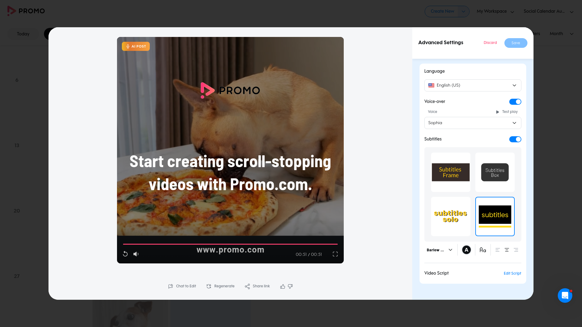 Test failure screenshot
