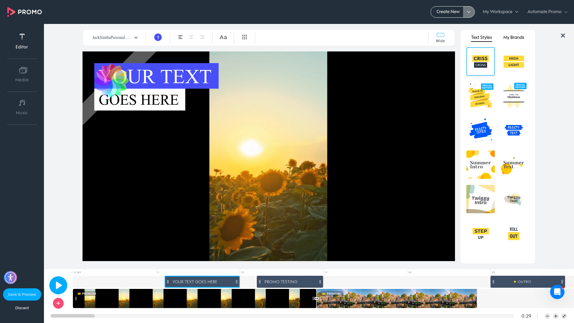 Test failure screenshot