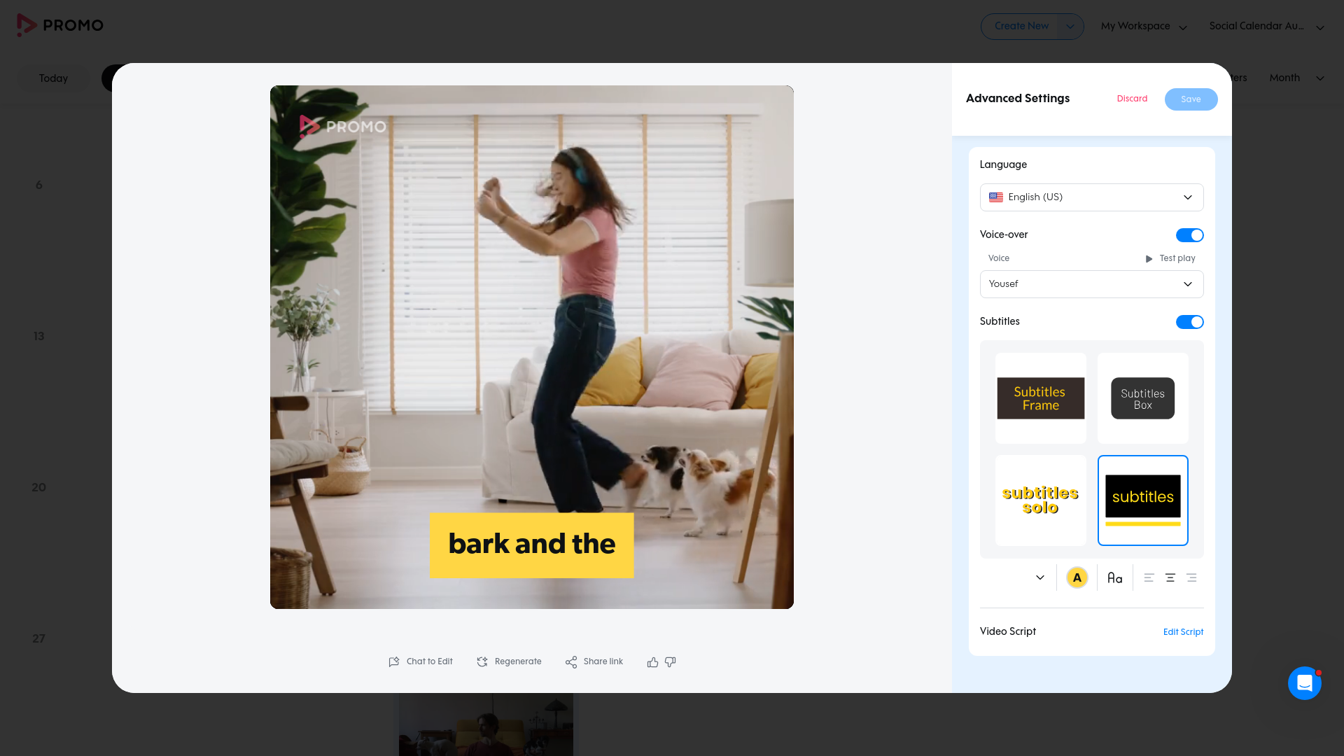 Test failure screenshot