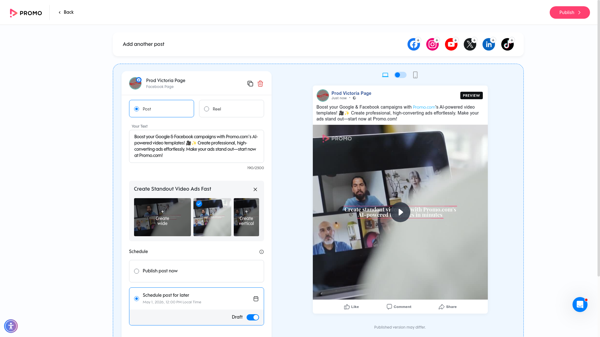 Test failure screenshot