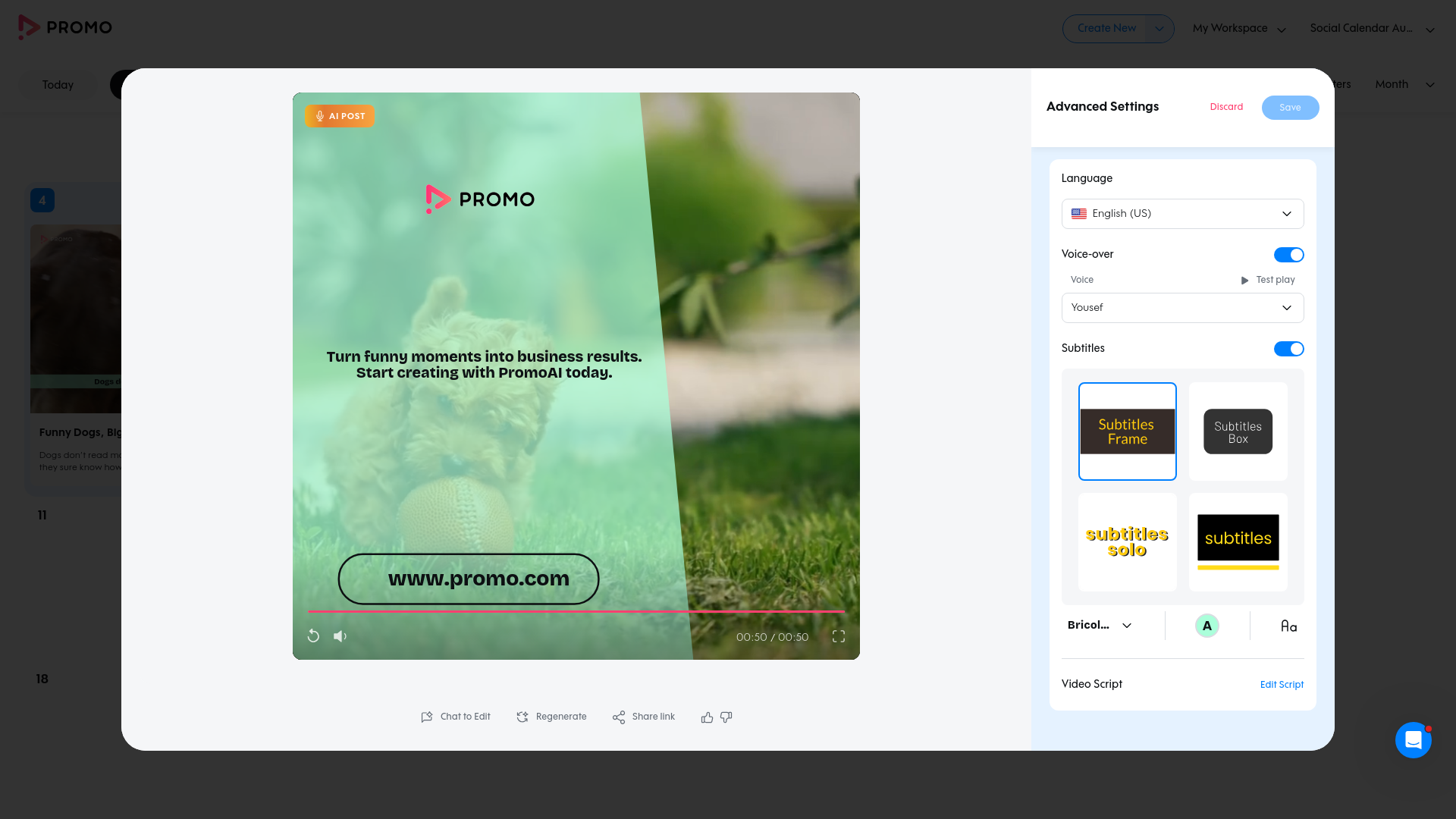 Test failure screenshot
