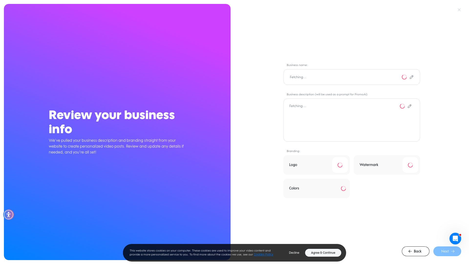 Test failure screenshot