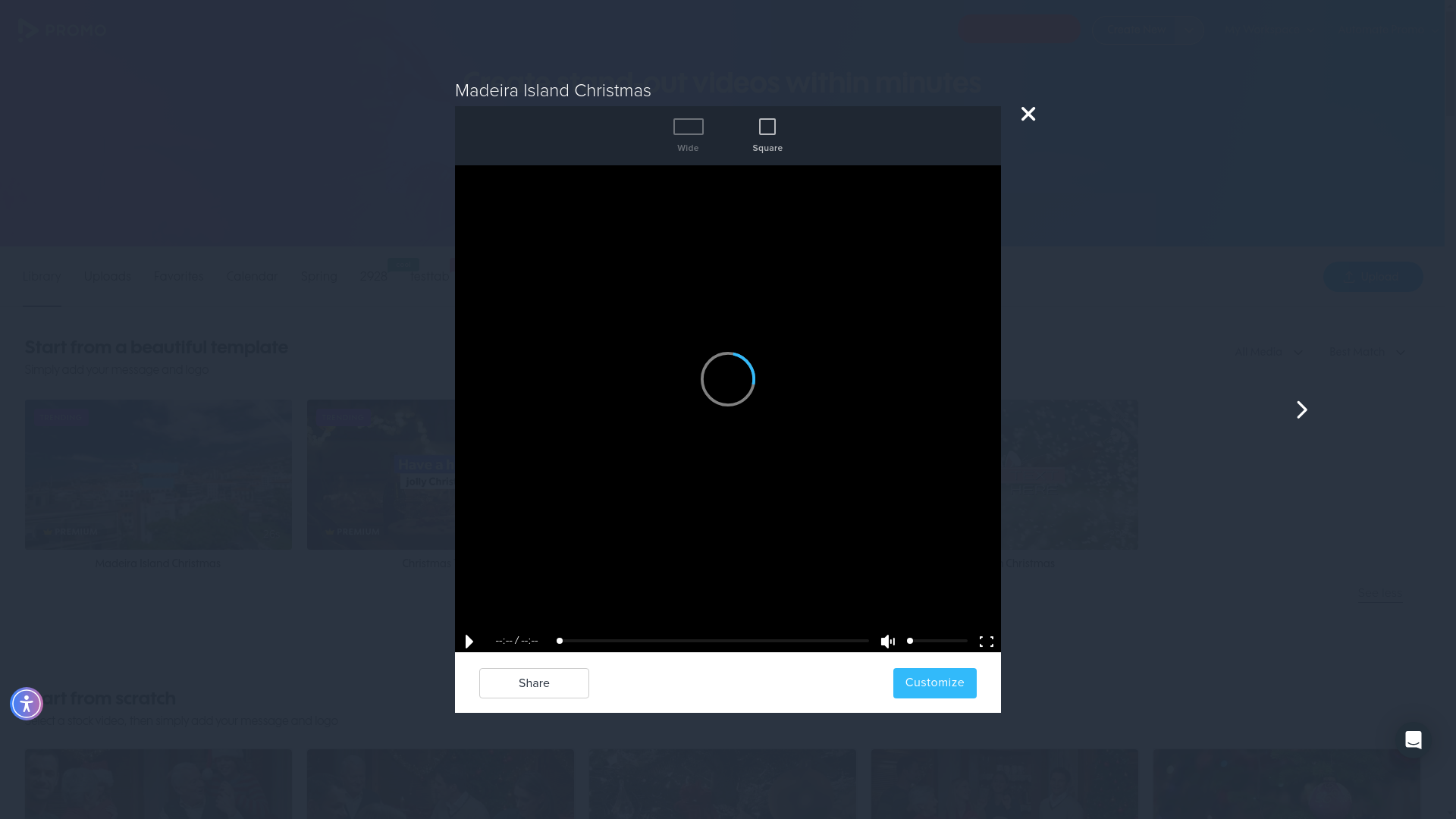 Test failure screenshot