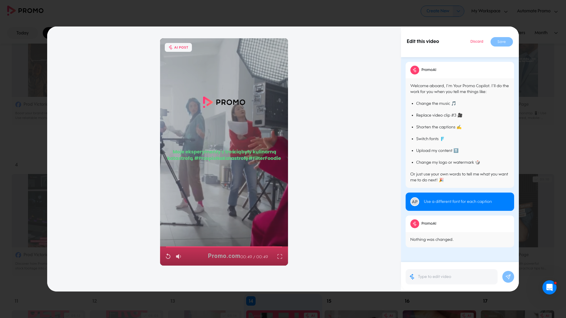 Test failure screenshot