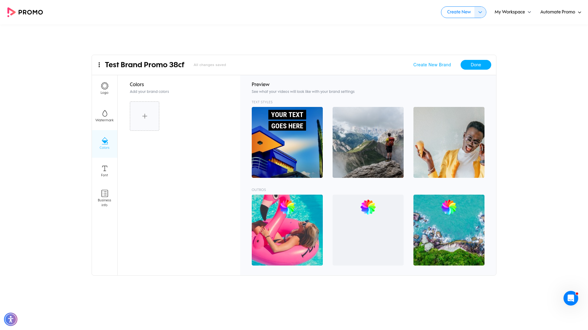 Test failure screenshot