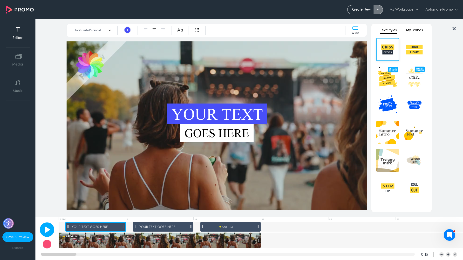 Test failure screenshot