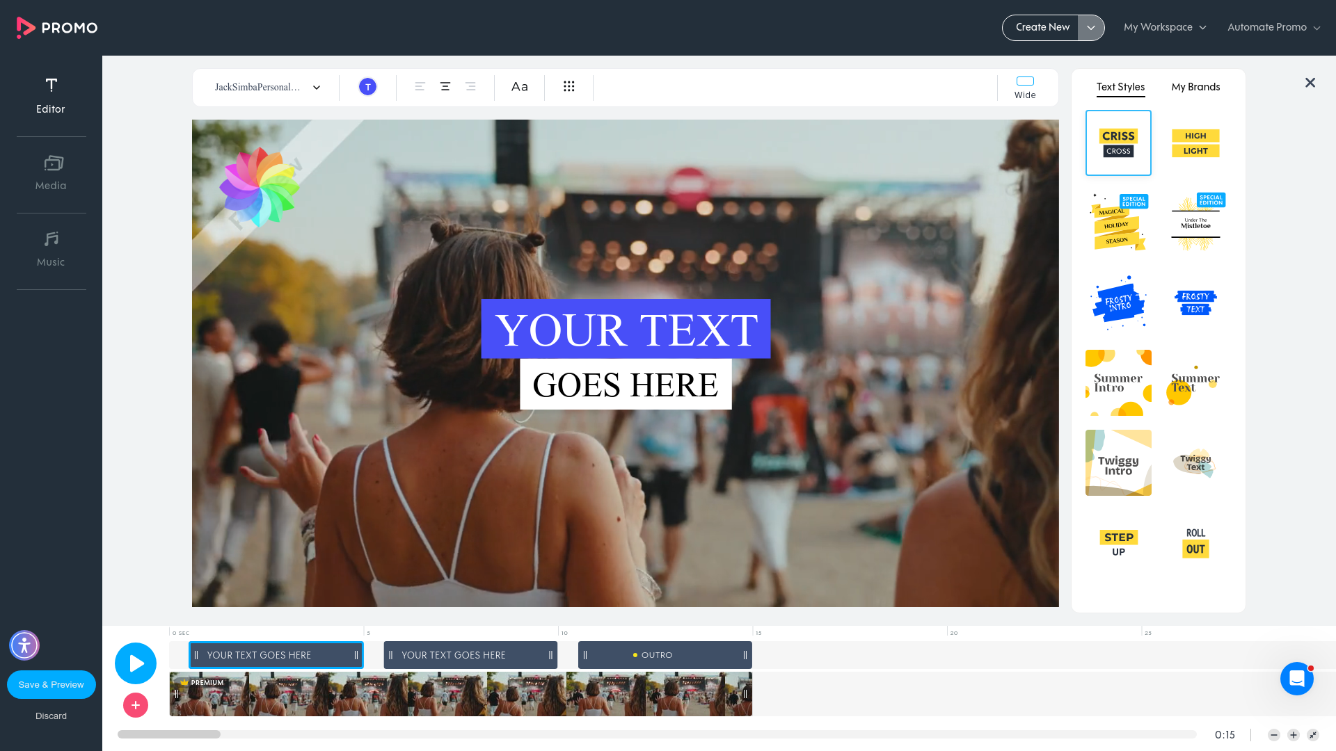 Test failure screenshot