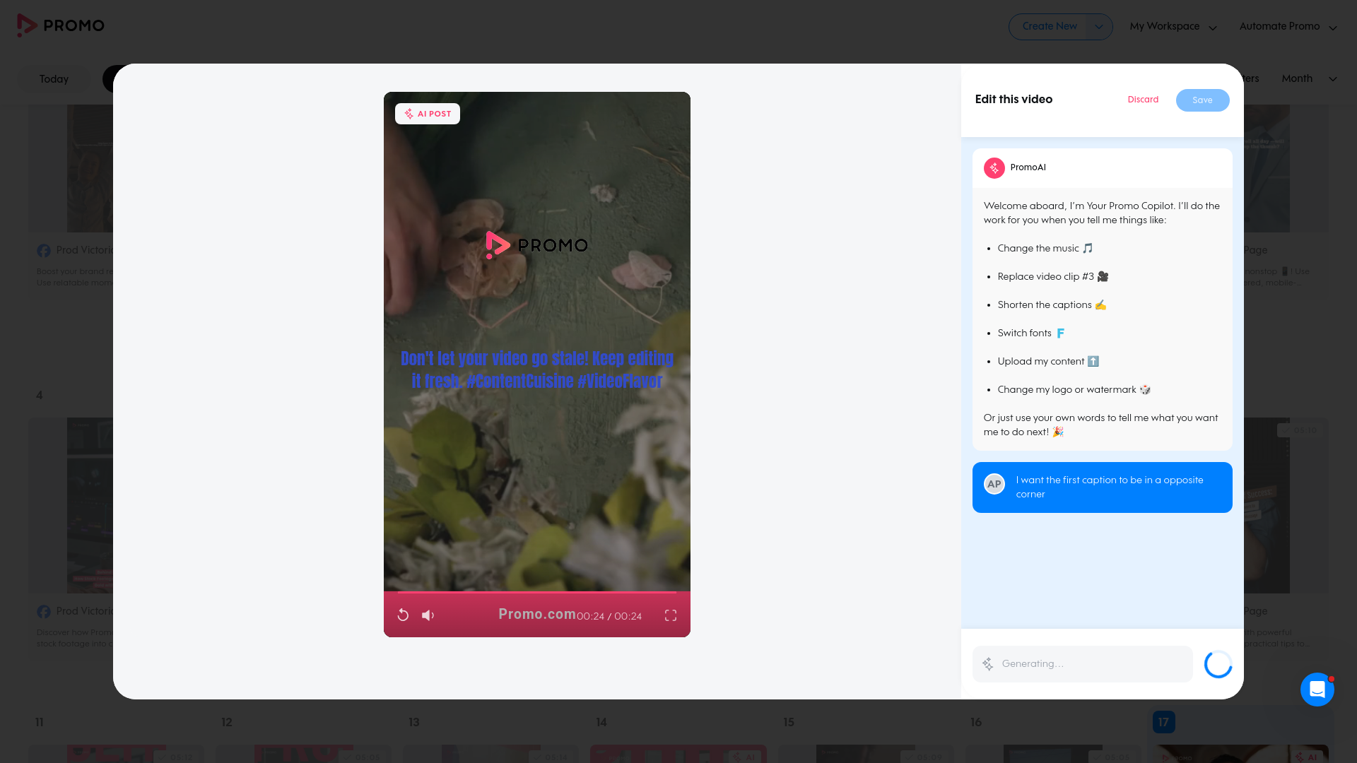 Test failure screenshot