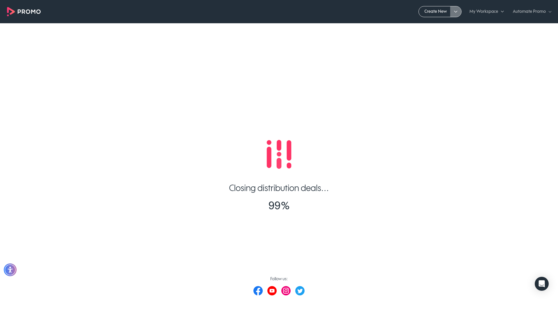 Test failure screenshot