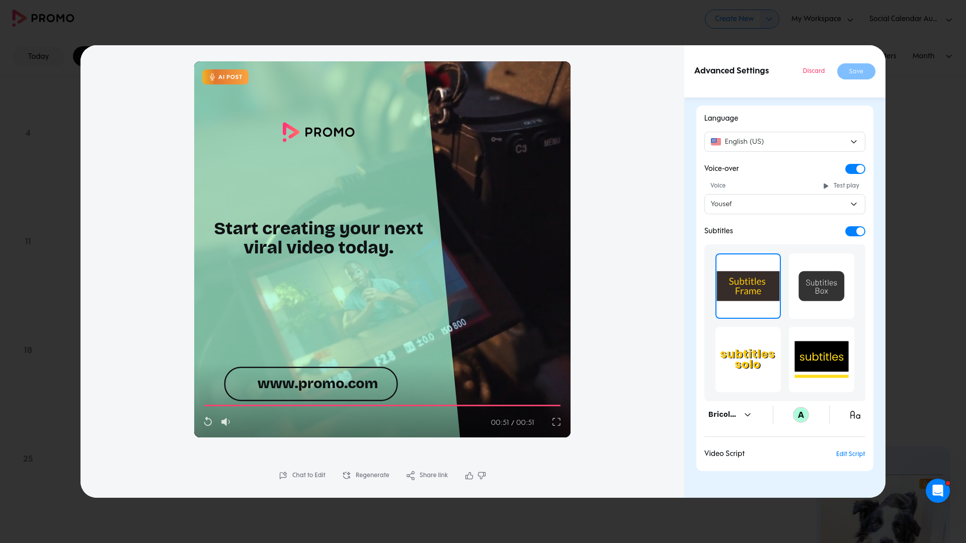 Test failure screenshot