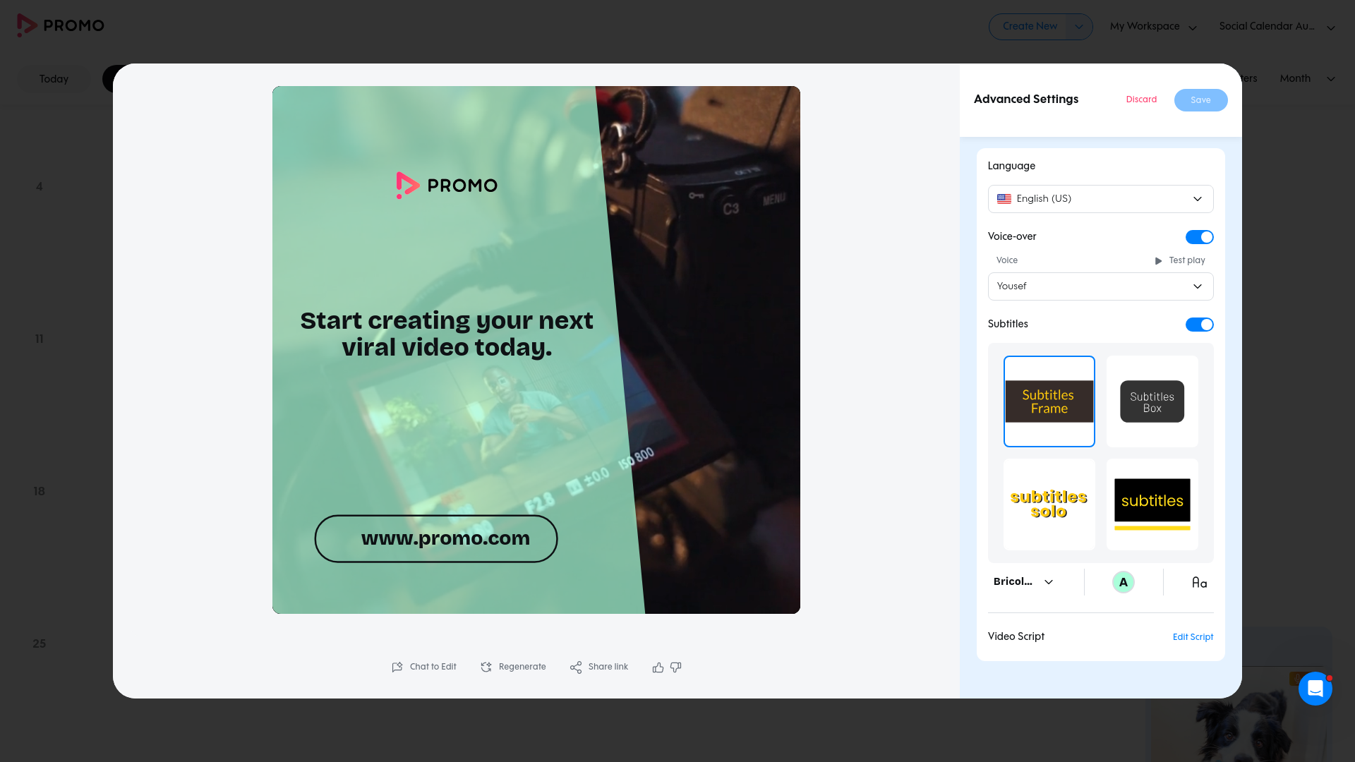 Test failure screenshot