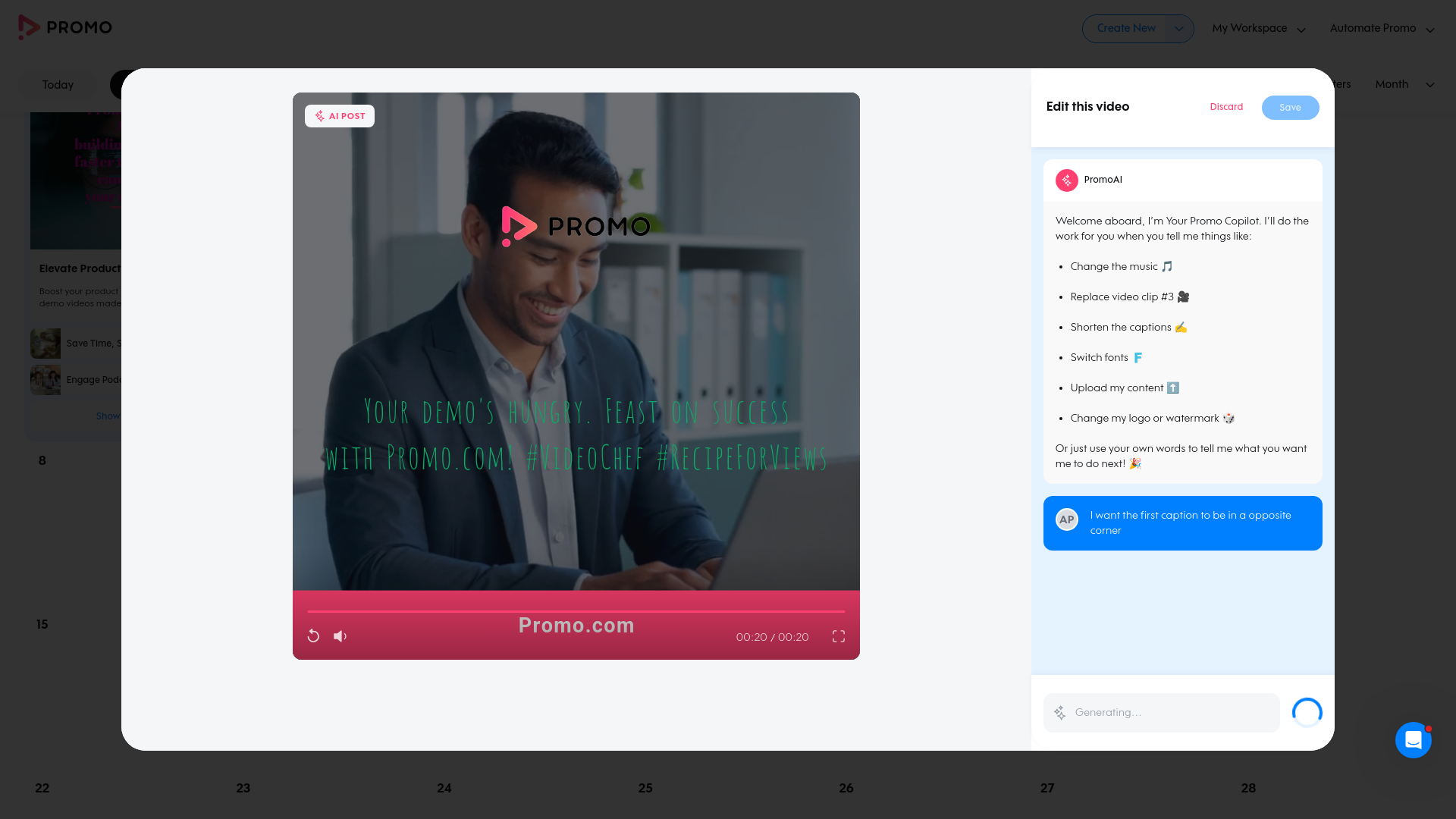 Test failure screenshot