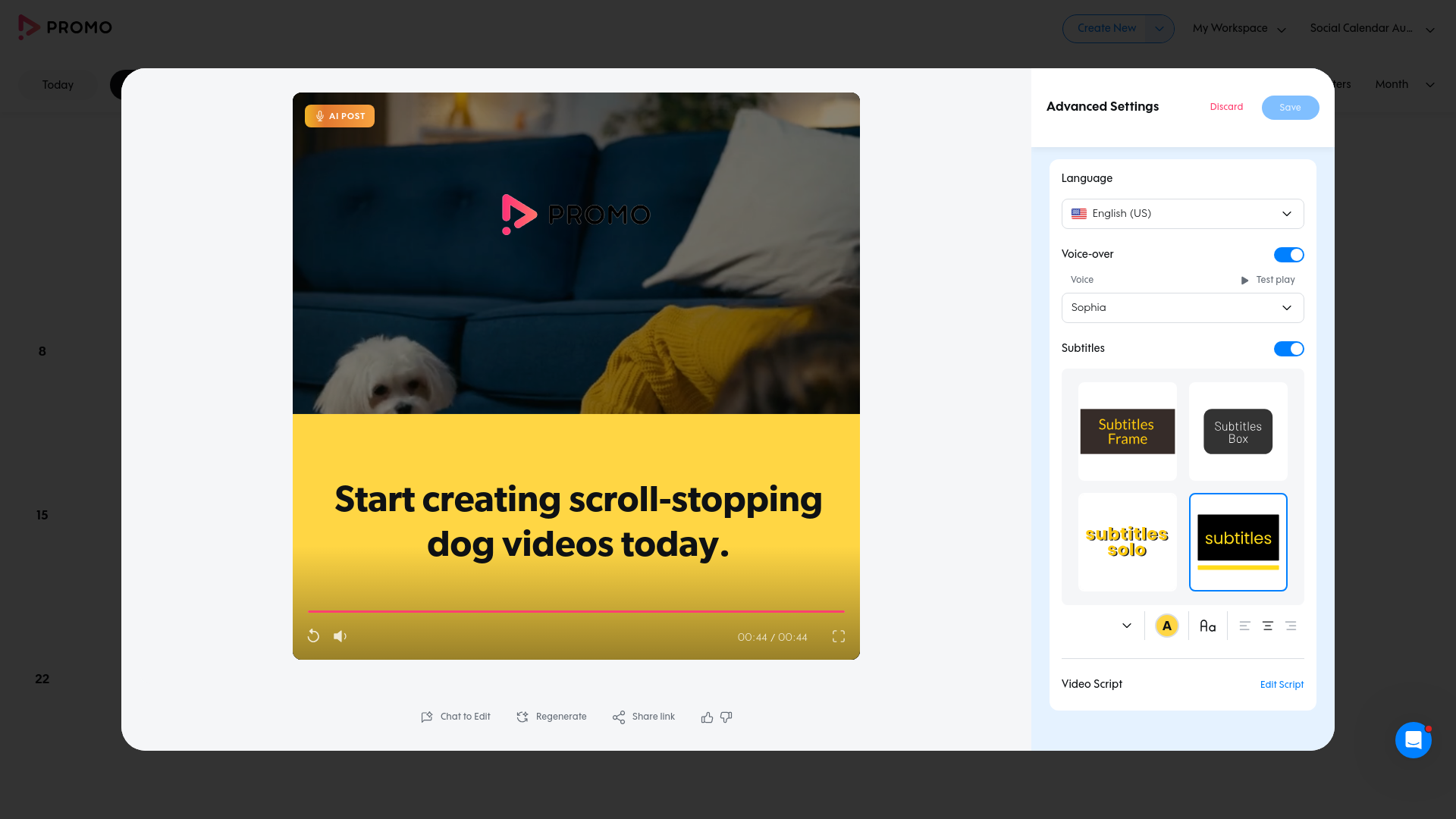 Test failure screenshot