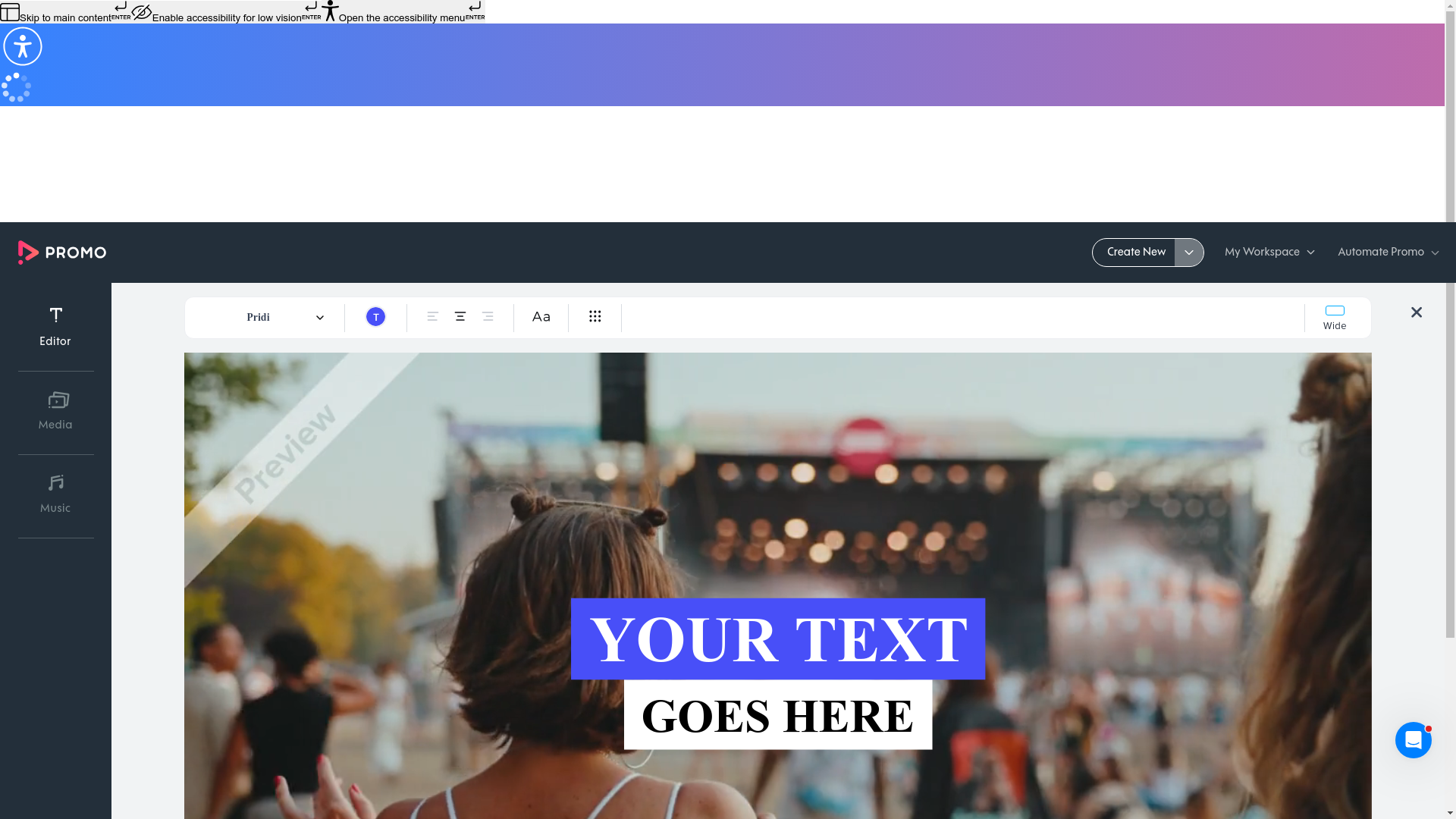 Test failure screenshot