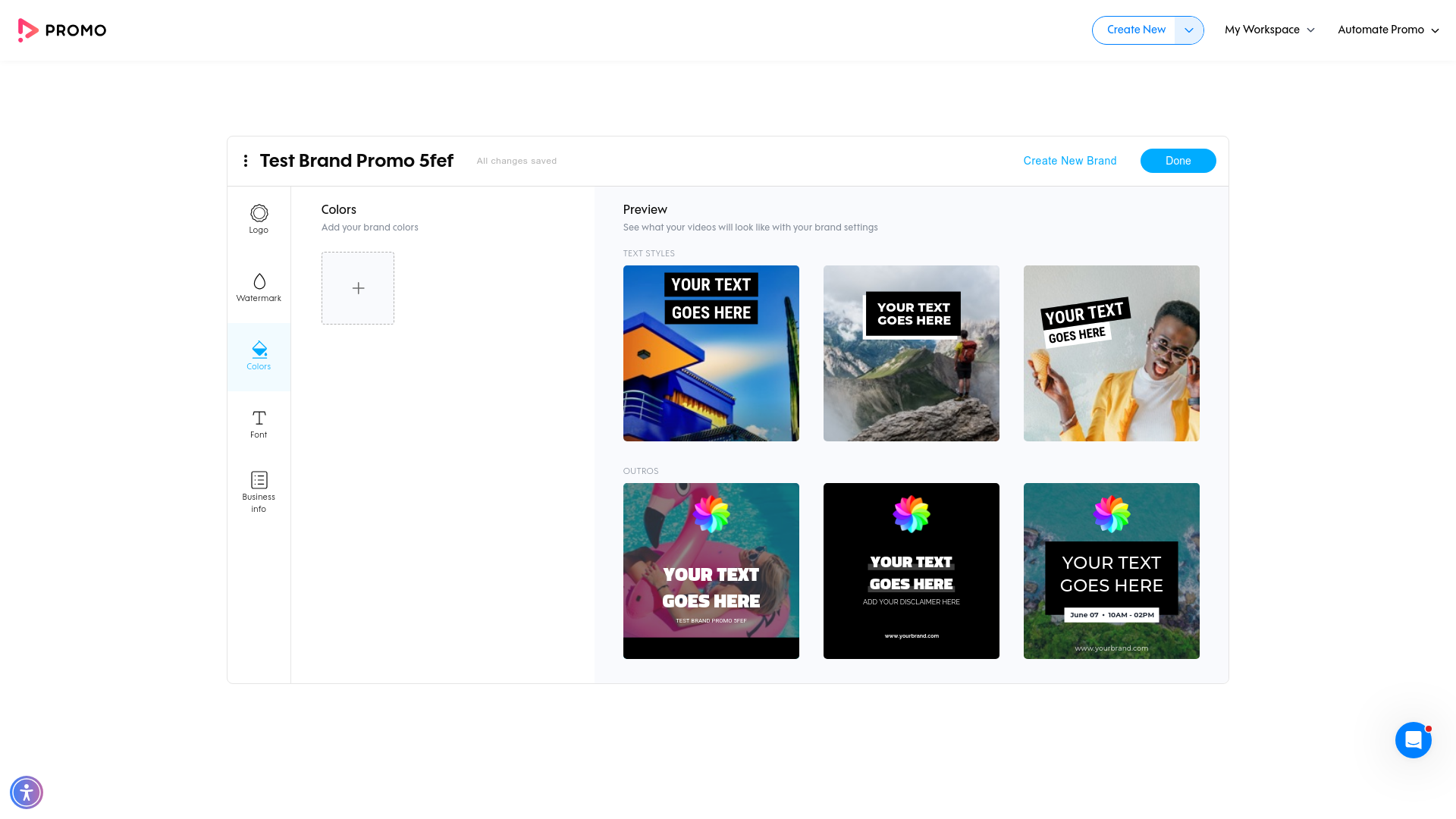 Test failure screenshot