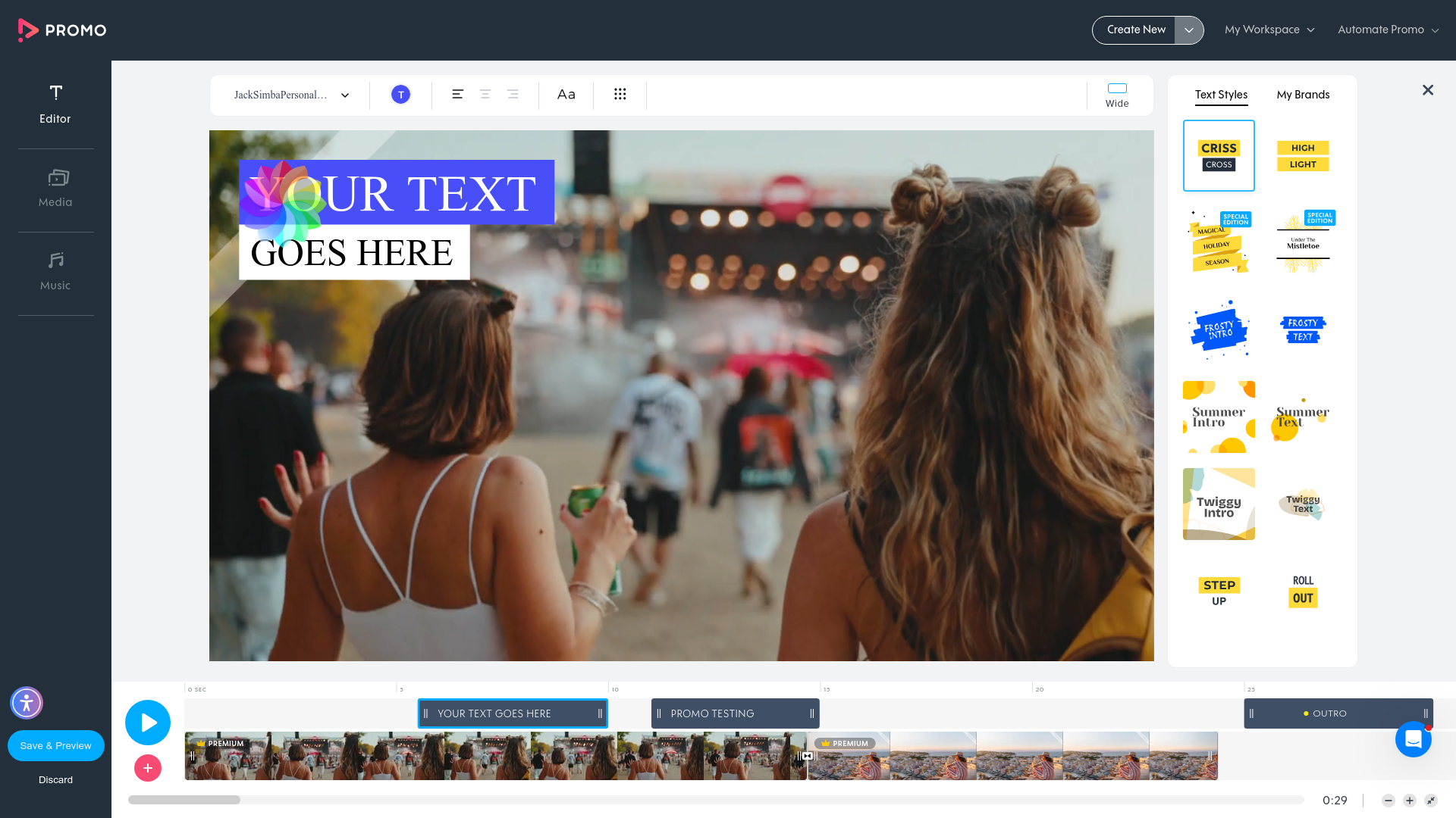 Test failure screenshot