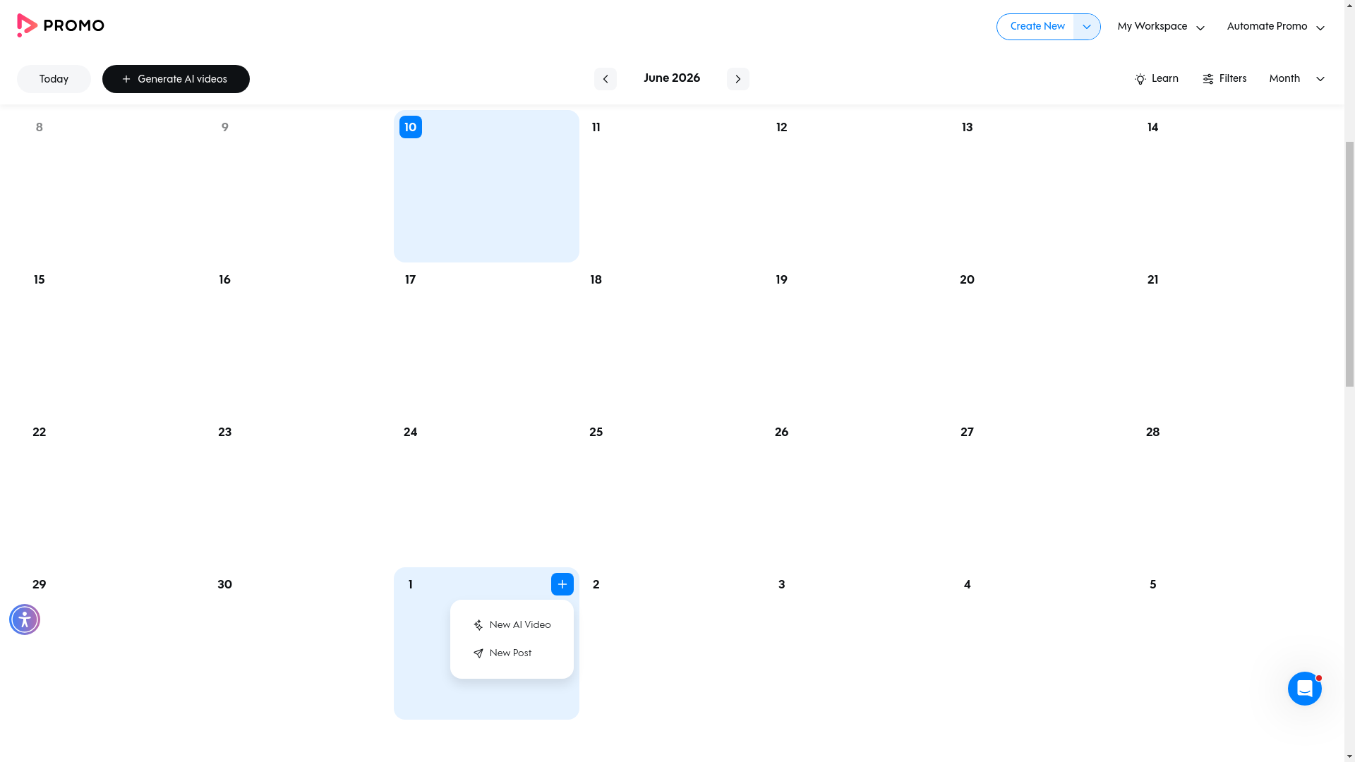 Test failure screenshot