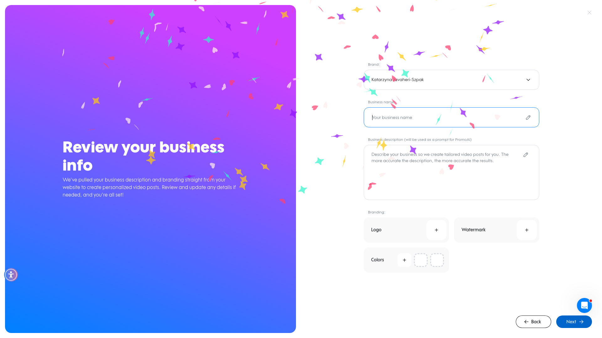 Test failure screenshot
