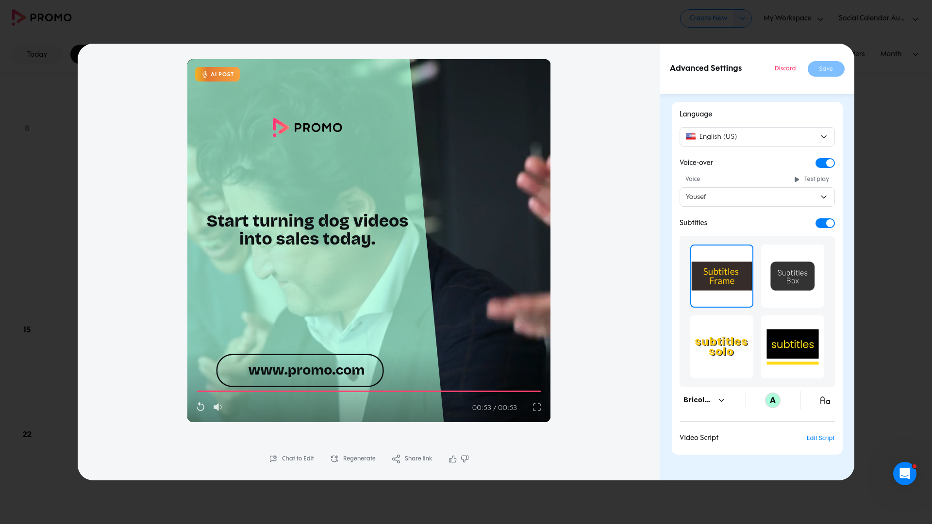 Test failure screenshot