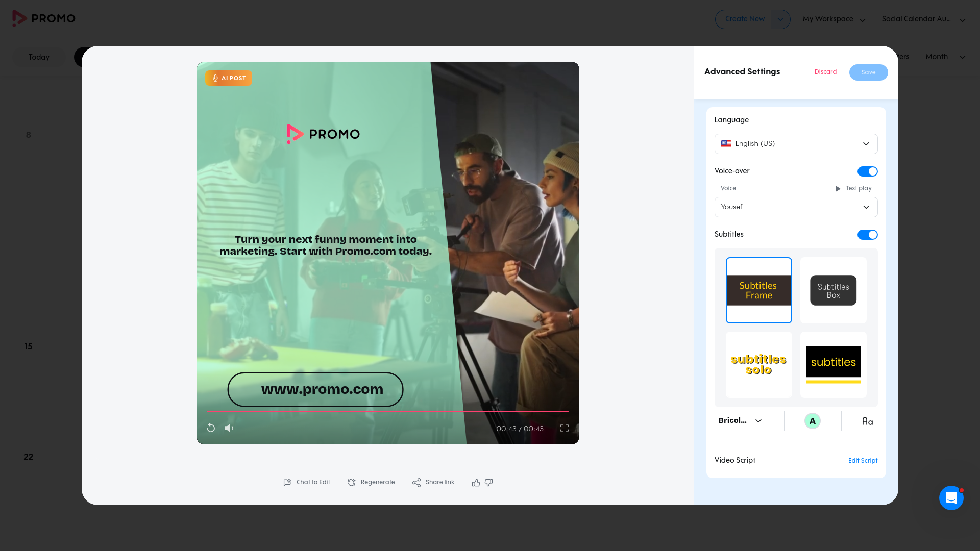 Test failure screenshot