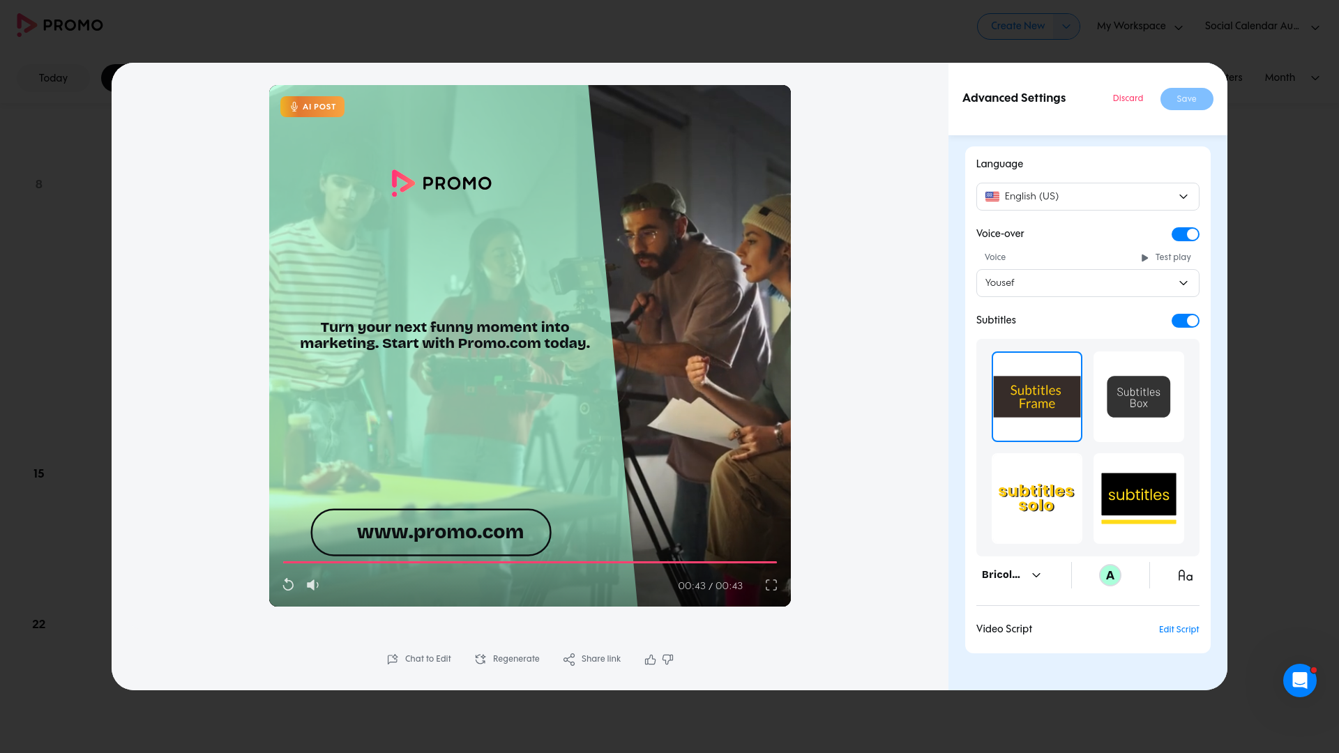 Test failure screenshot