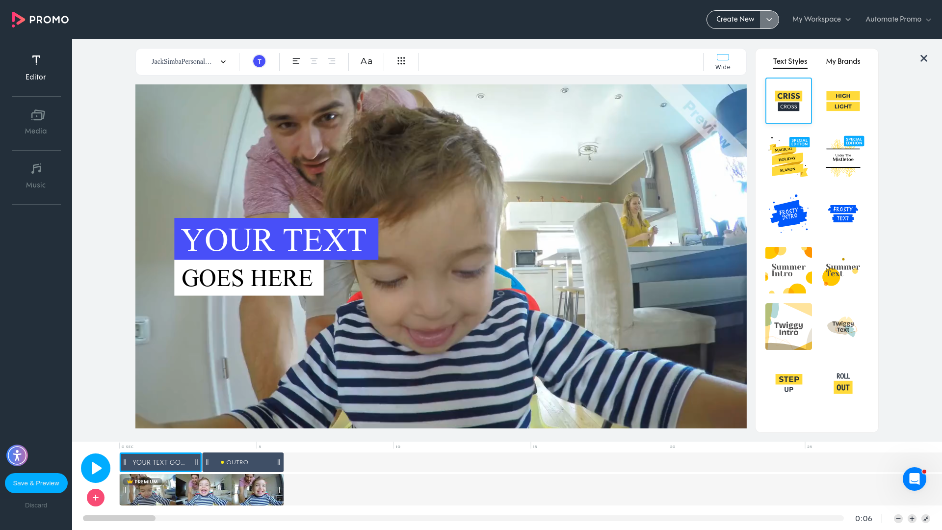 Test failure screenshot
