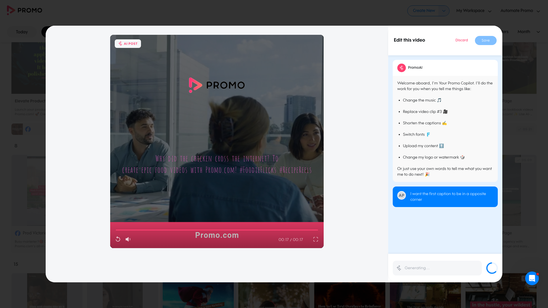 Test failure screenshot