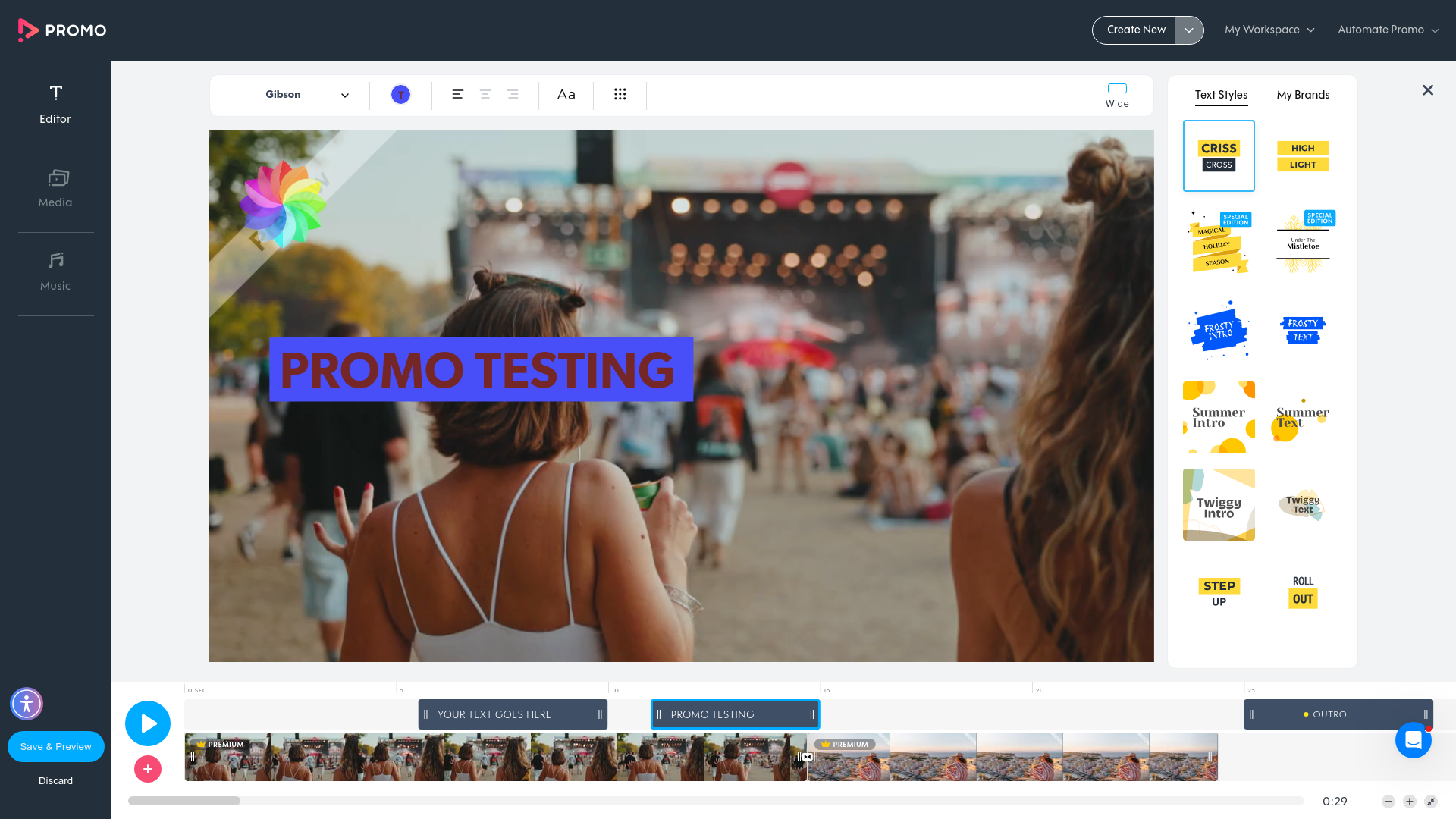 Test failure screenshot