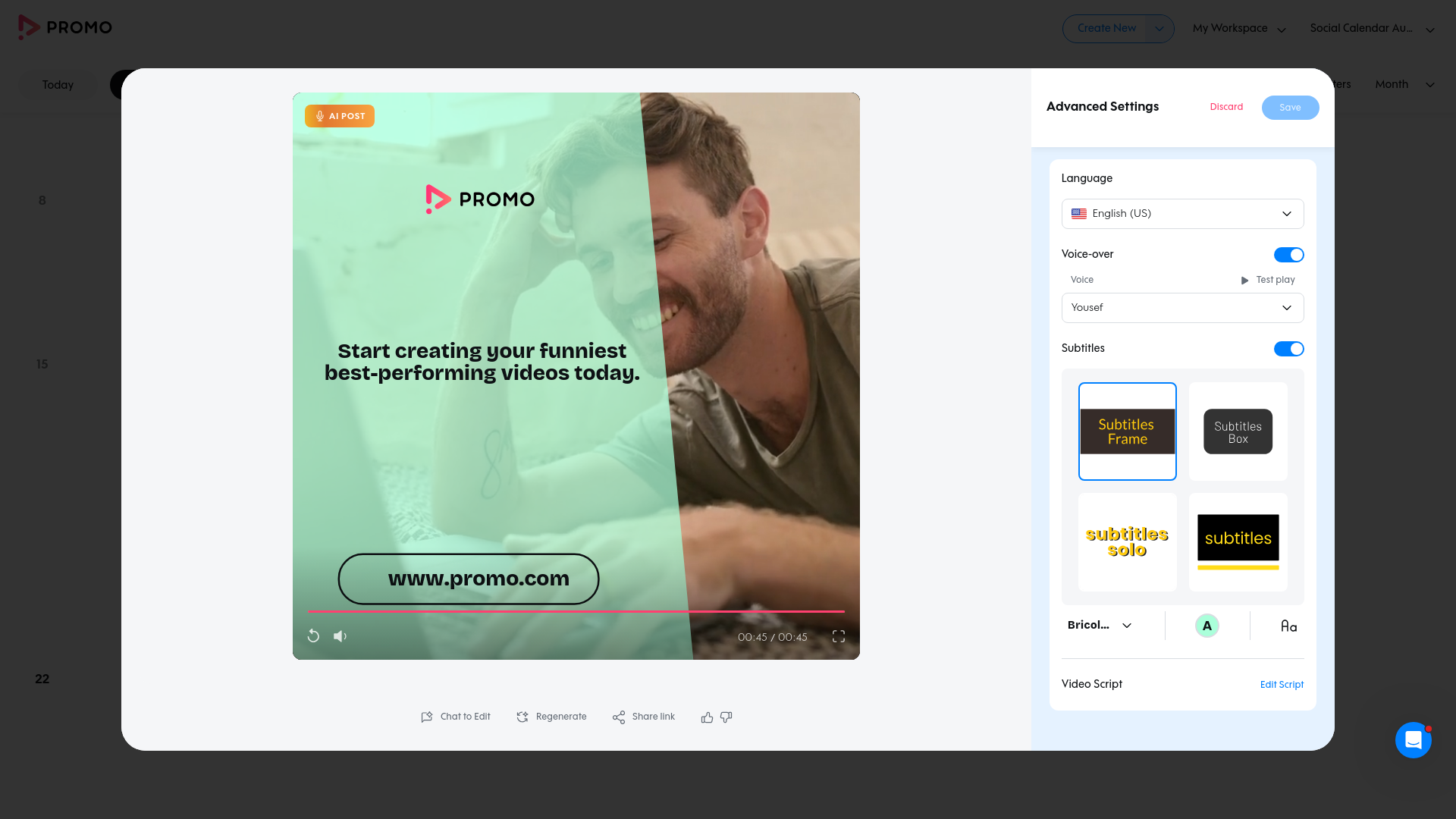 Test failure screenshot