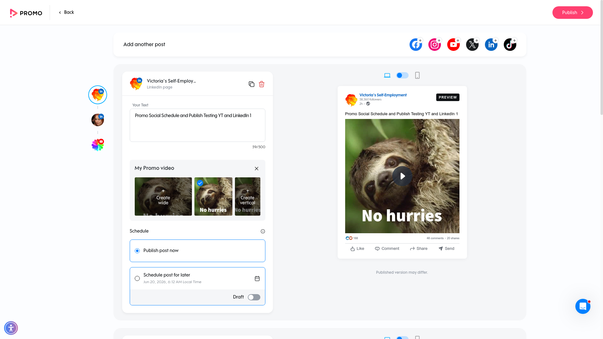 Test failure screenshot