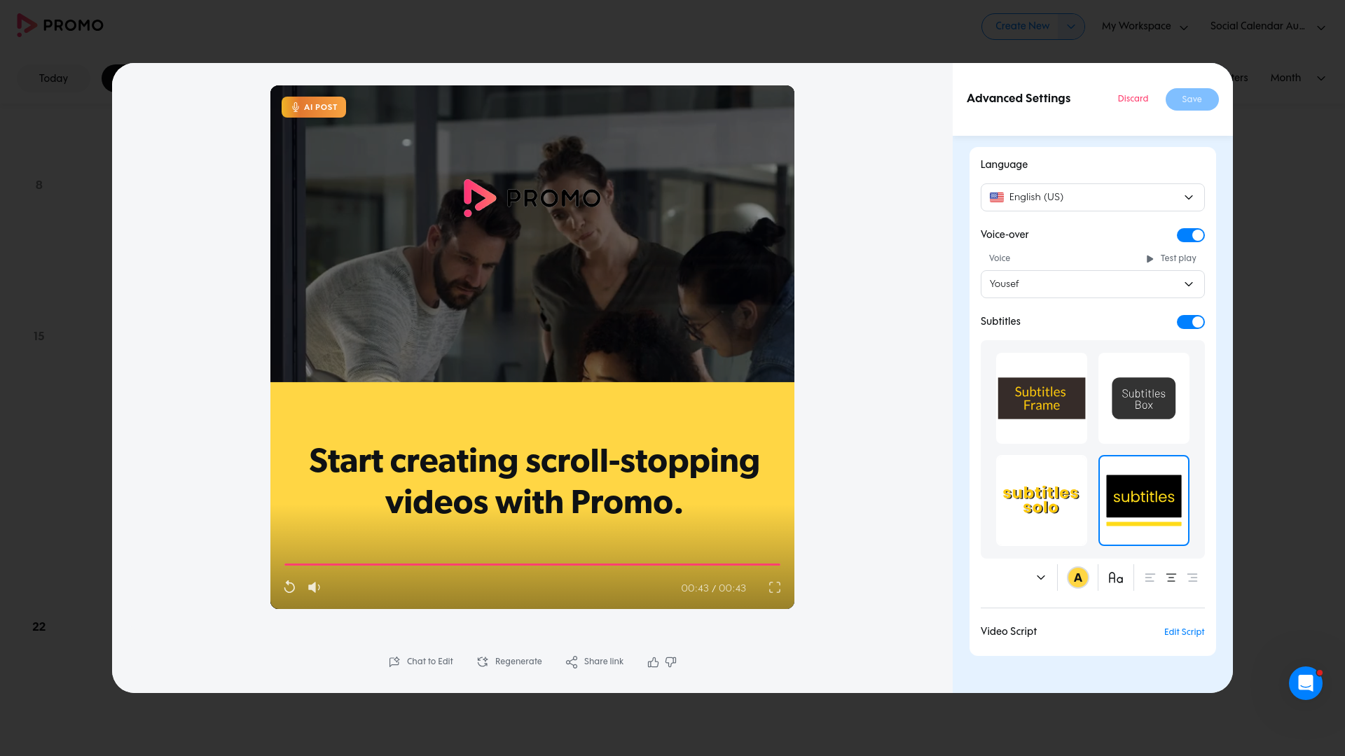 Test failure screenshot