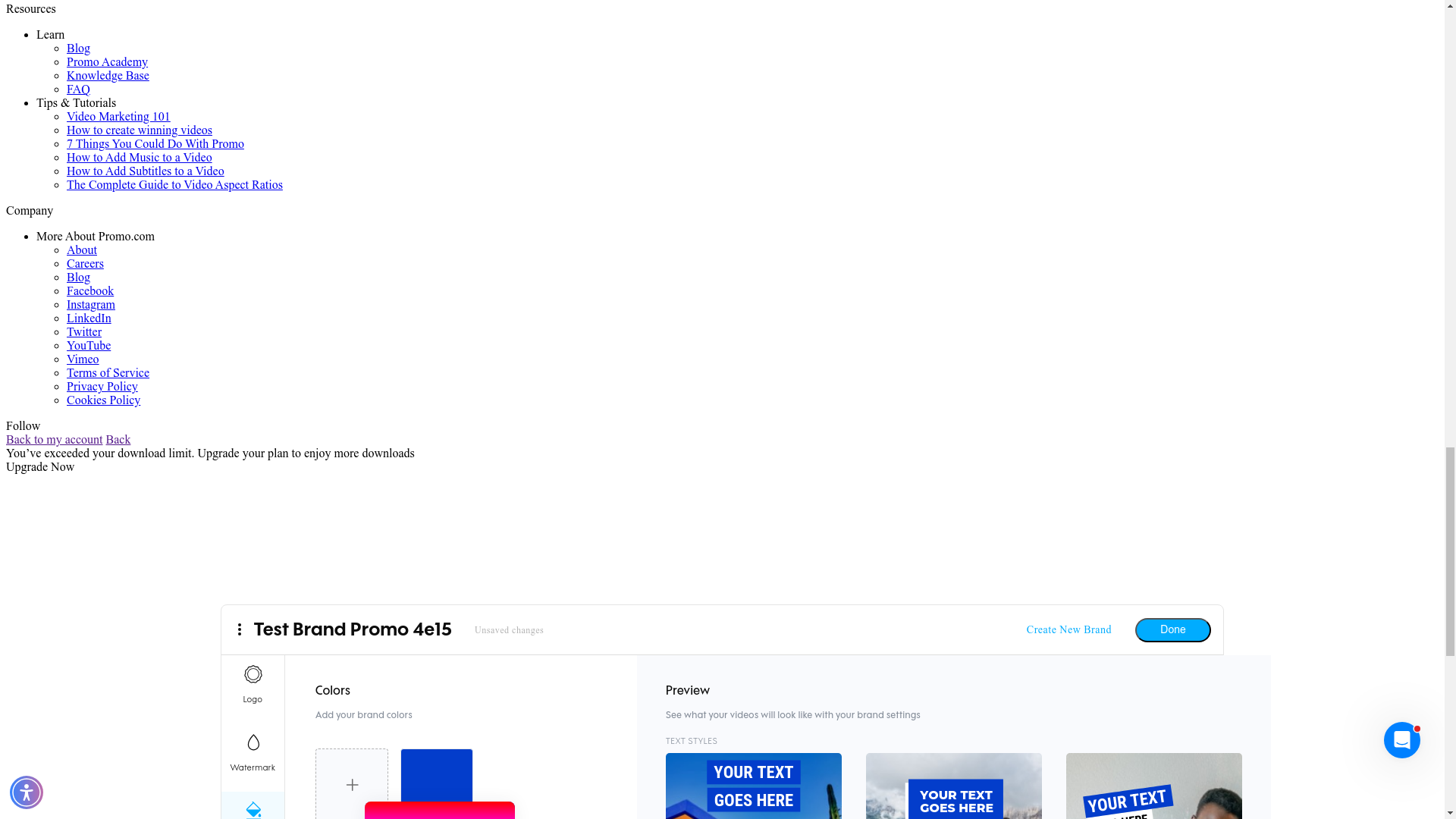 Test failure screenshot
