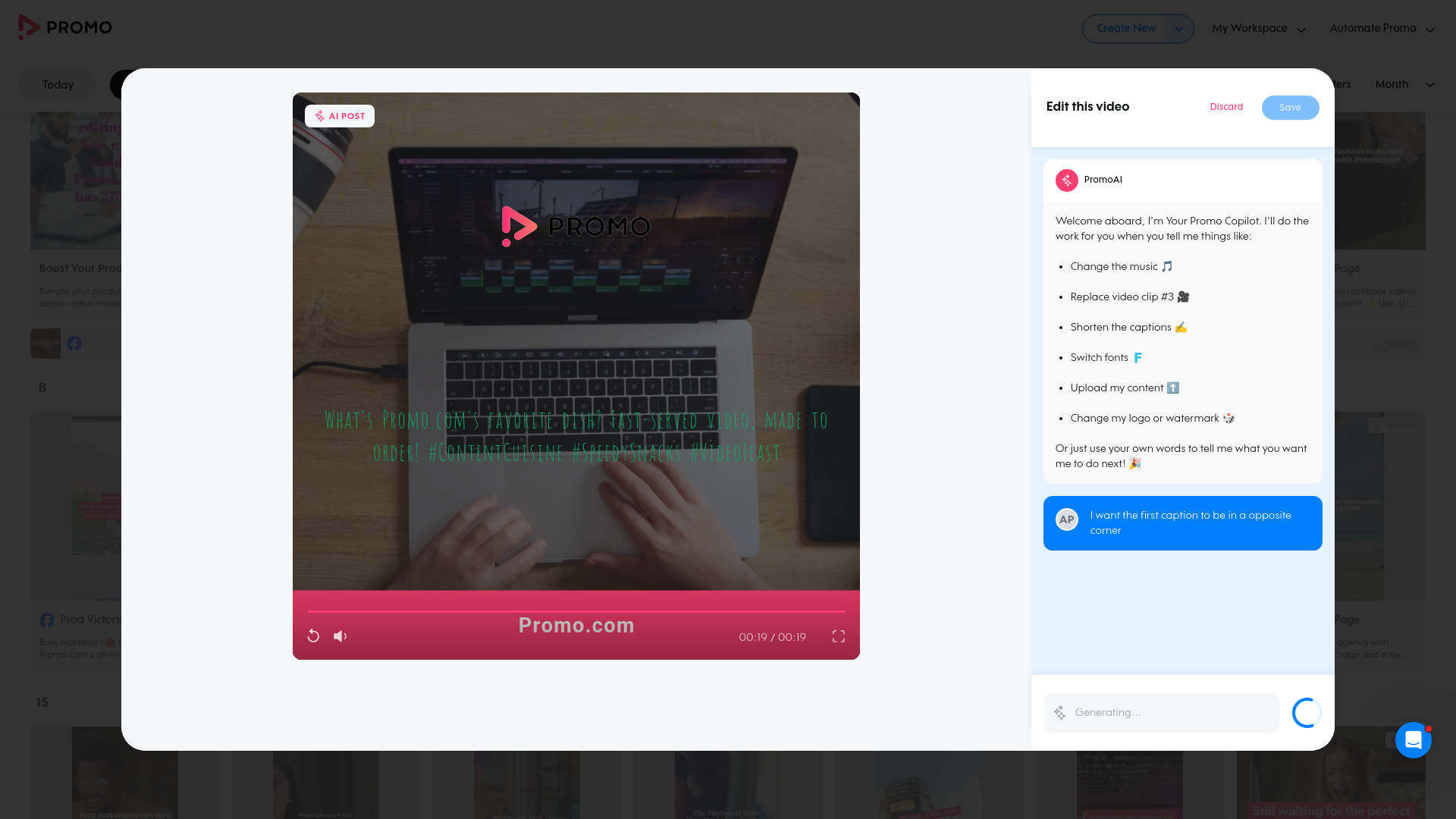Test failure screenshot
