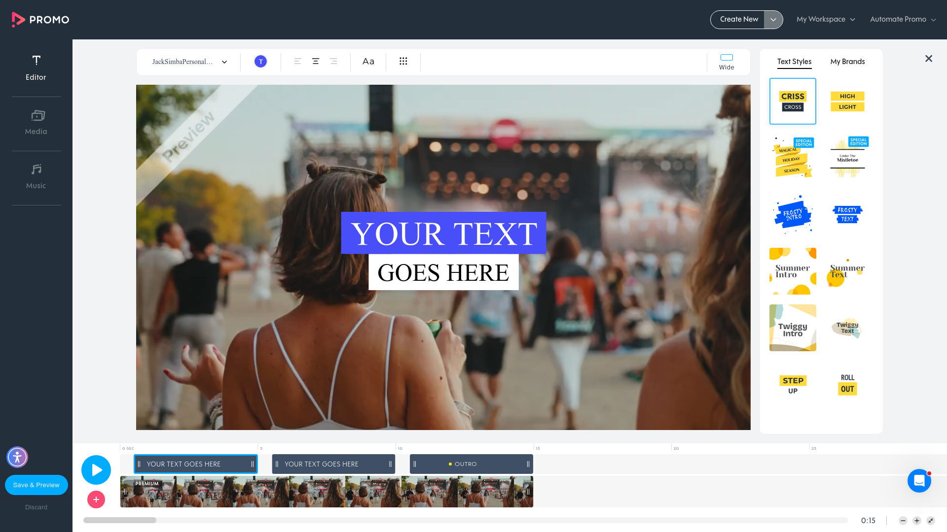 Test failure screenshot