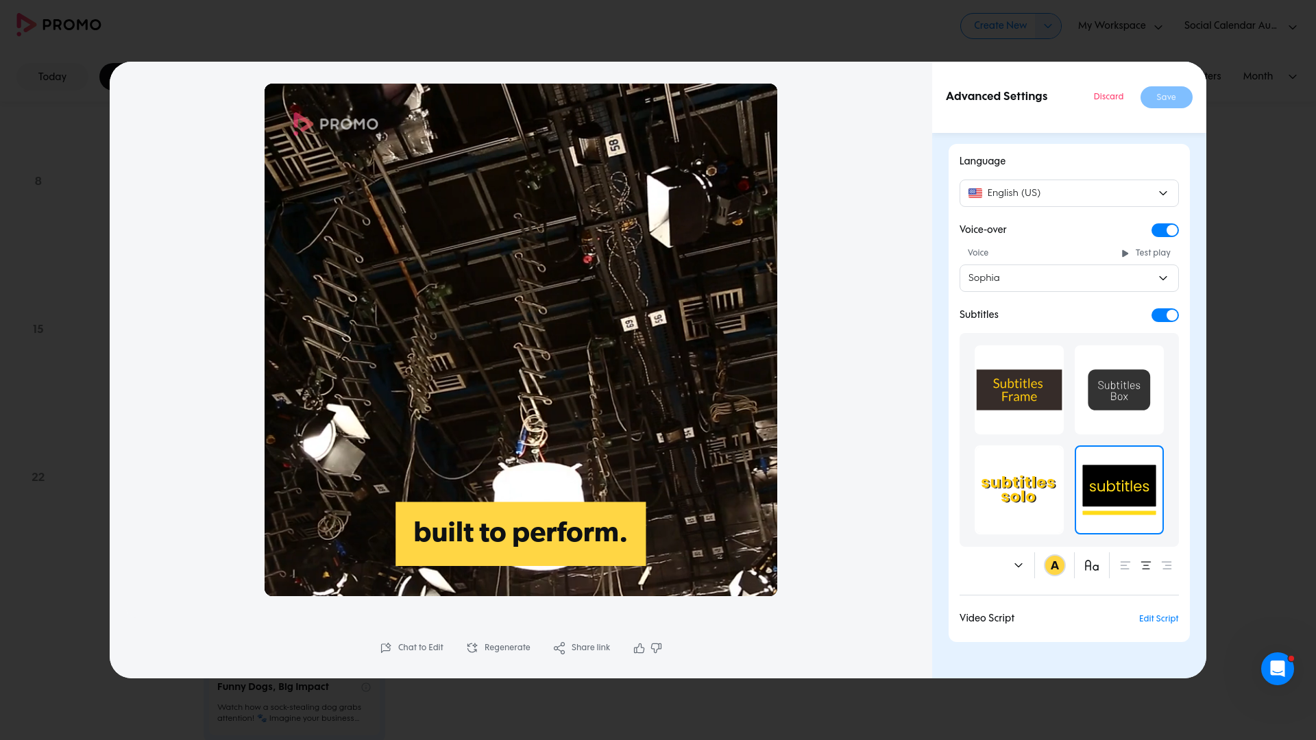 Test failure screenshot
