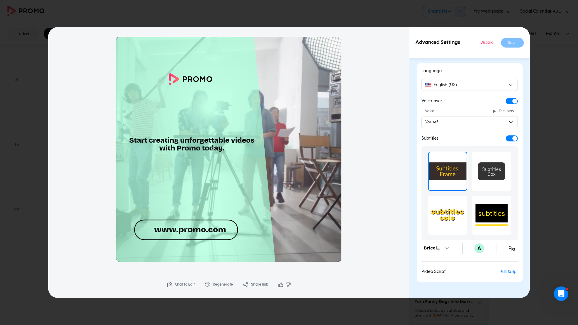 Test failure screenshot