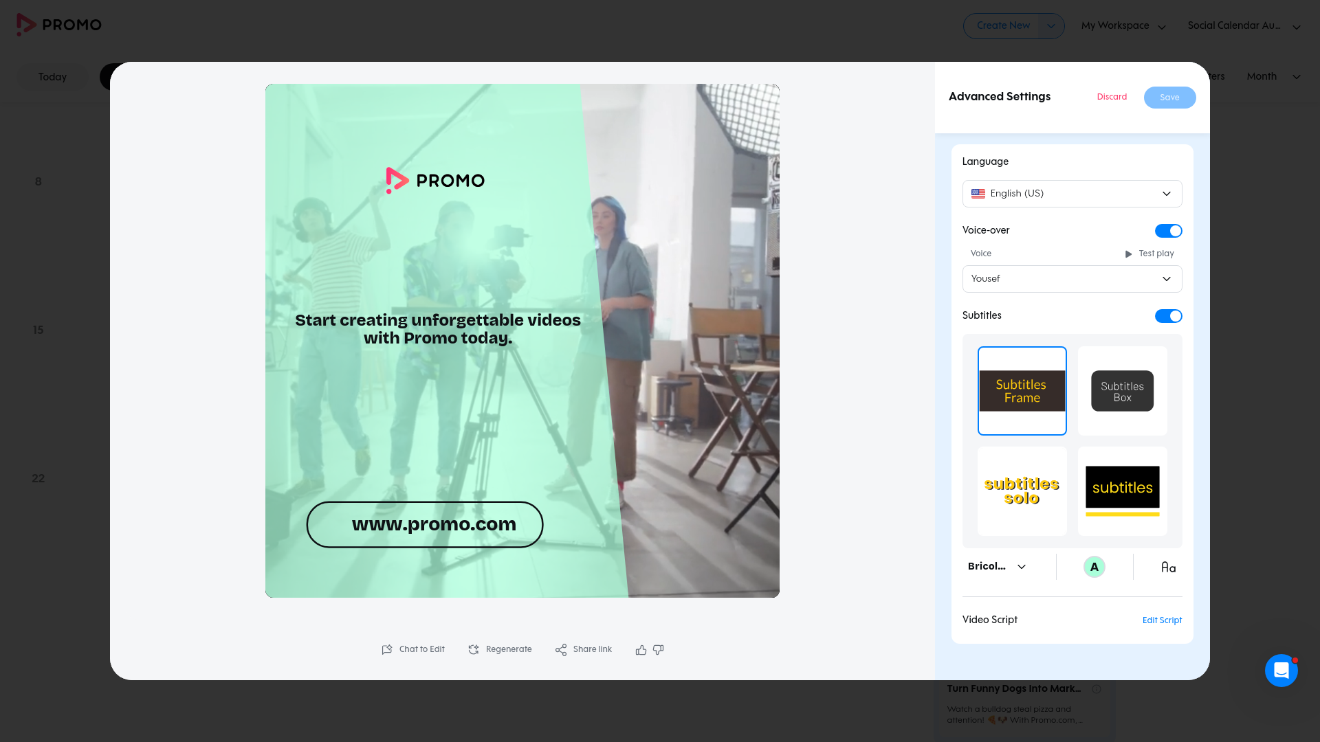 Test failure screenshot