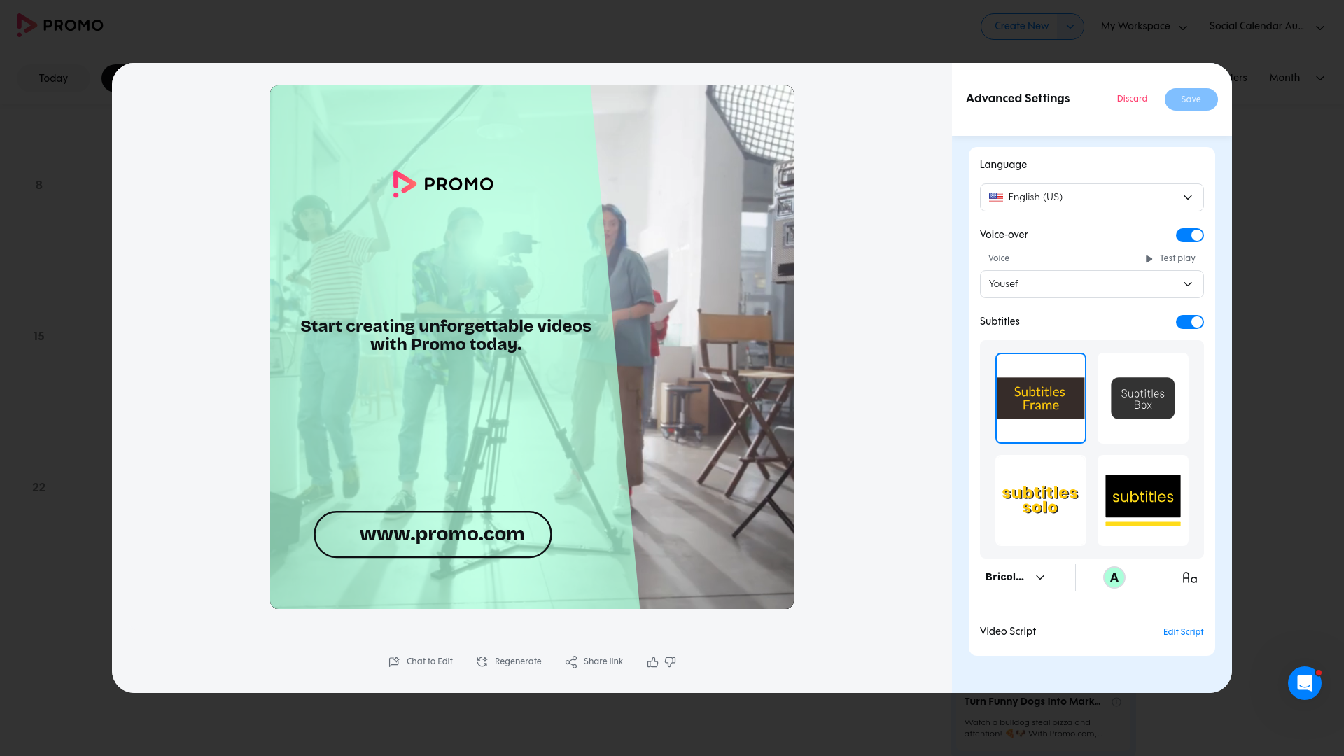 Test failure screenshot