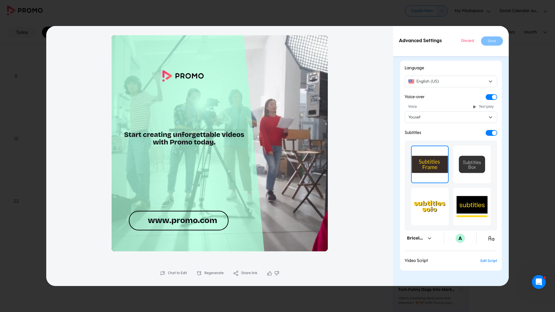 Test failure screenshot