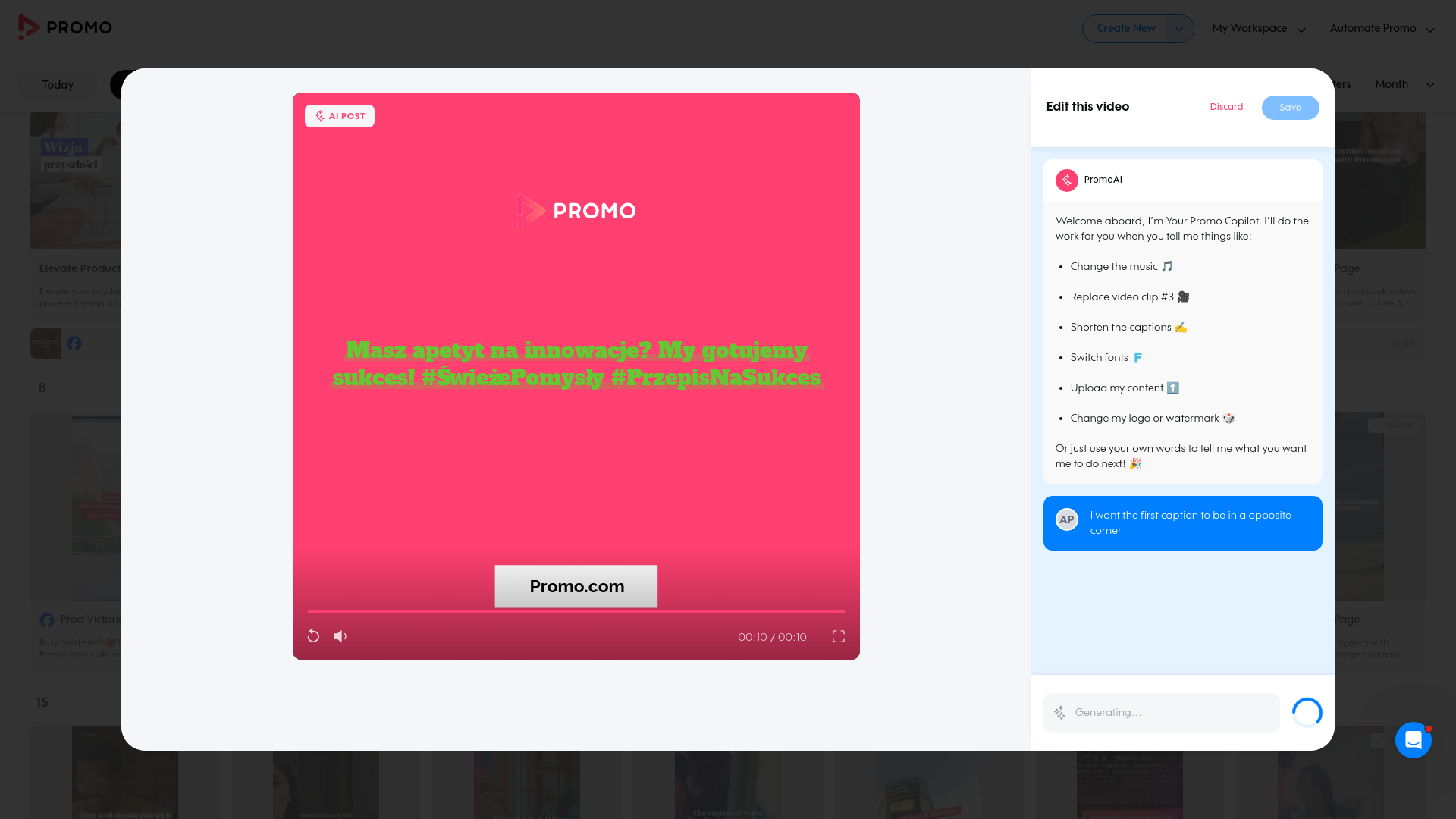 Test failure screenshot