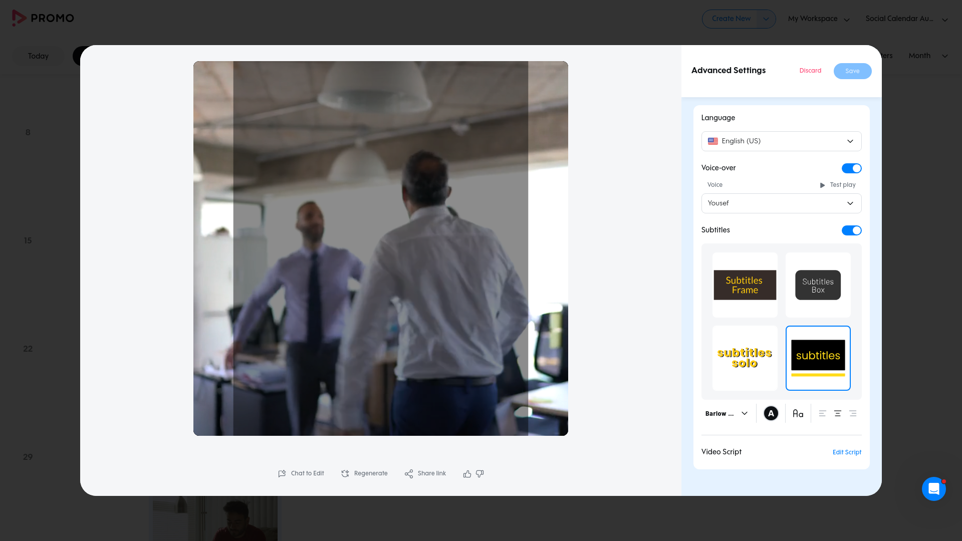 Test failure screenshot
