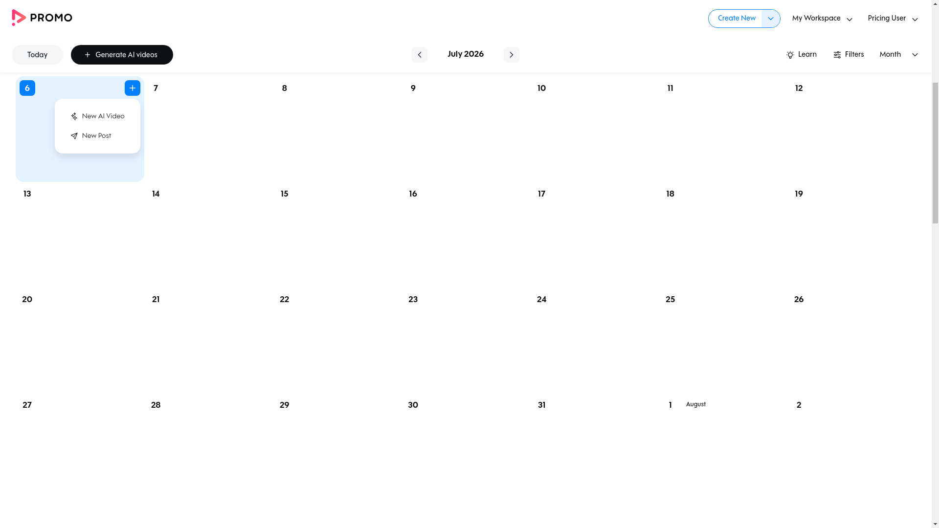 Test failure screenshot