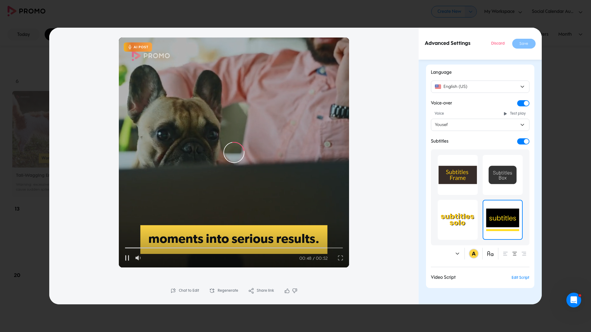 Test failure screenshot